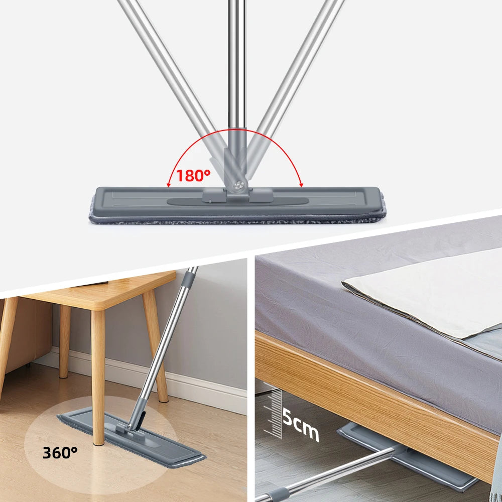 Professional Hands-Free Floor Cleaning System